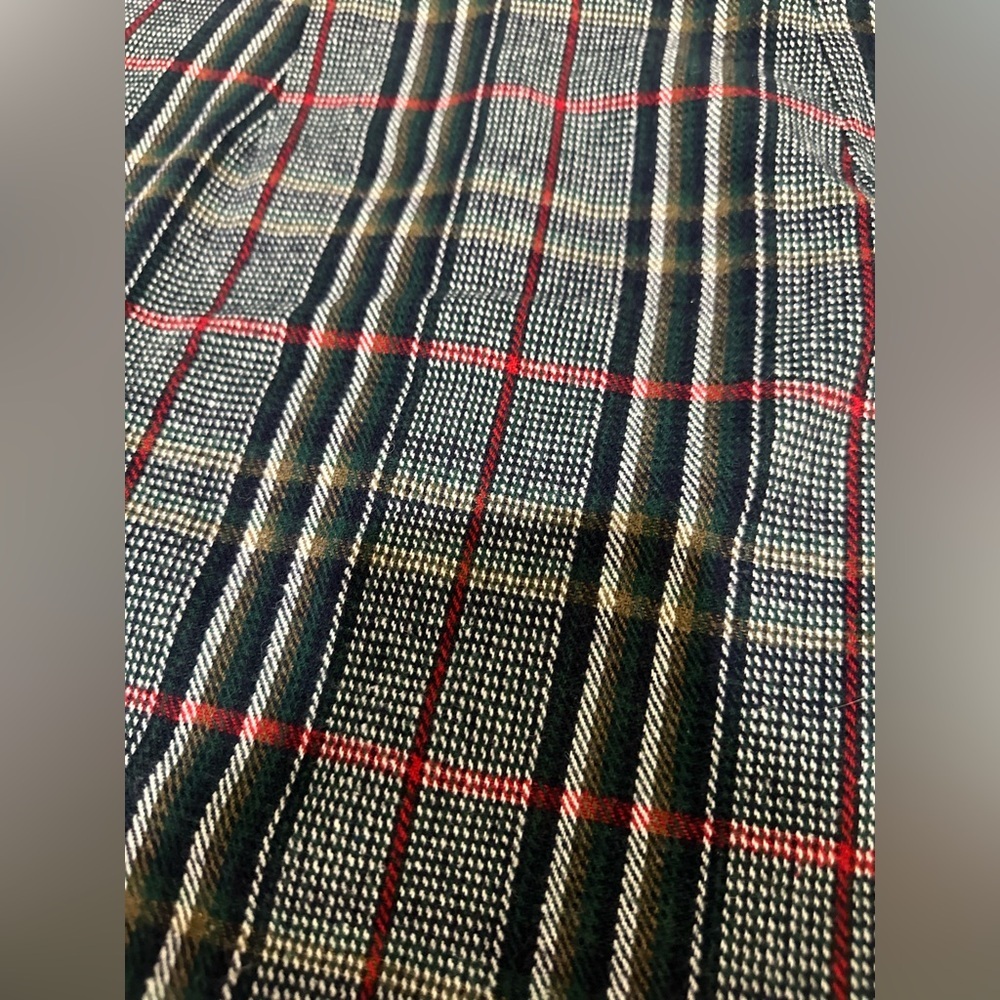 Plaid Side Zip Skirt L - Picture 8 of 8